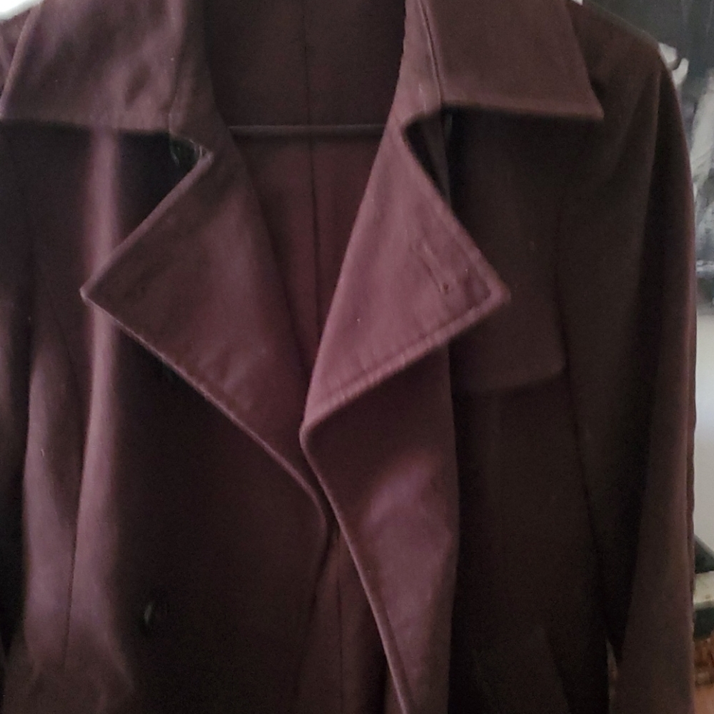 Gap dark brown trench coat